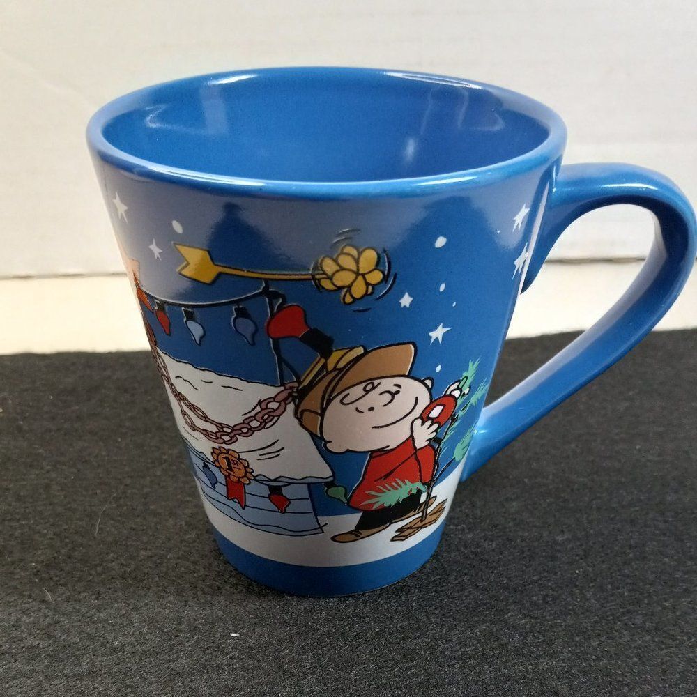 2017 Zak Designs Charlie Brown Christmas Peanuts Mug kitsch
